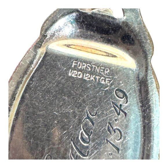 Vintage Forstner 1/20 12kt GF Personalized Id Bracelet Mariel Antique Keepsake - Picture 5 of 11